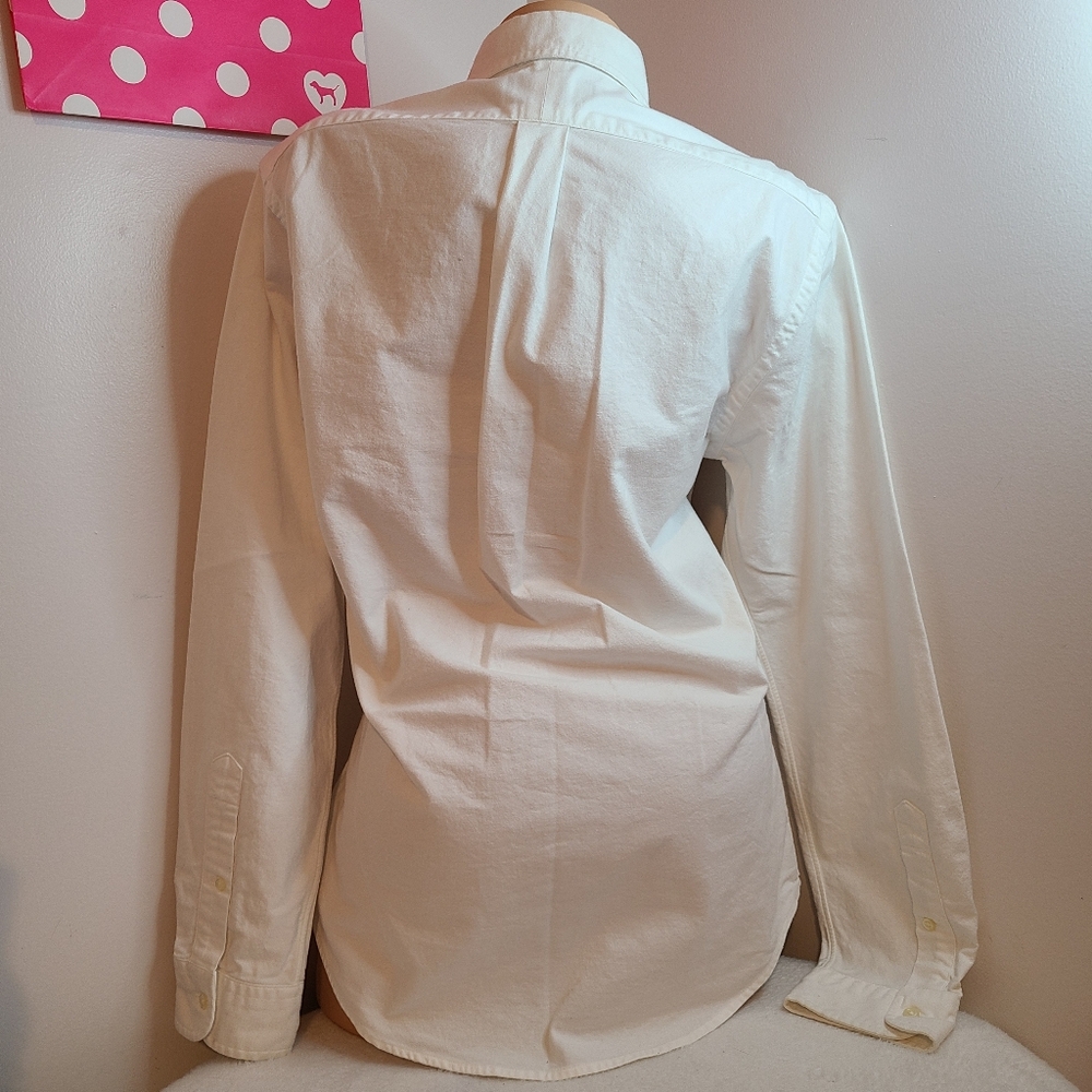Ralph Lauren Men's Slim Fit Stretch Oxford Cotton Button Down Shirt Size M - Picture 4 of 10